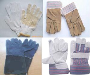 Cotton working gloves