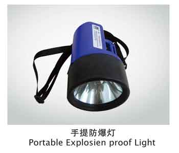 Handing explosion-proof light