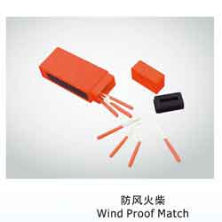 Wind proof match