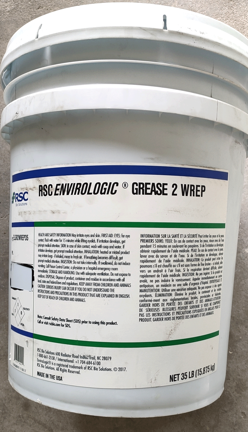 德鲁环保润滑脂 RSC EnviroLogic&reg; Grease 2 WREPRSC EnviroLogic&reg; Grease 2 WREP